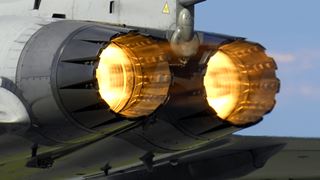 TenCate ultra high temperature composites Image bank ID: 96261 A_Typhoon_F2_fighter_ignites_its_afterburners_whilst_taking_off_from_RAF....jpg